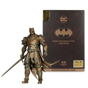 DC Multiverse Batman (Dark Knights of Steel) Patina Edition Gold Label 7" Action
